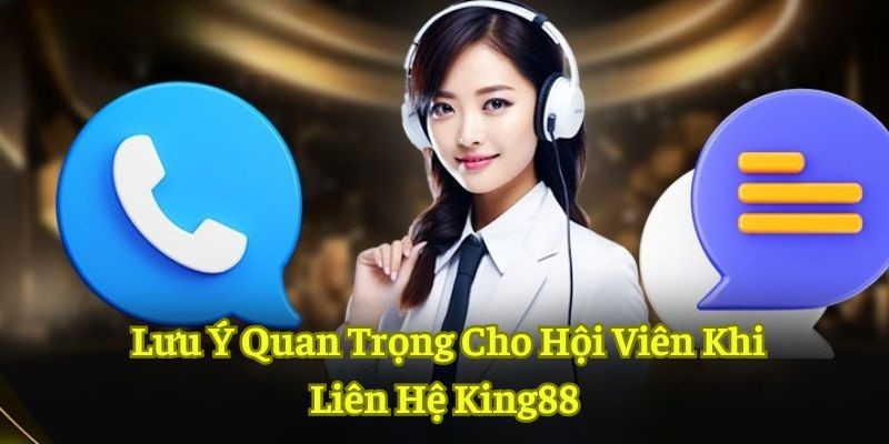 Lưu ý quan trọng cần biết khi liên hệ King88